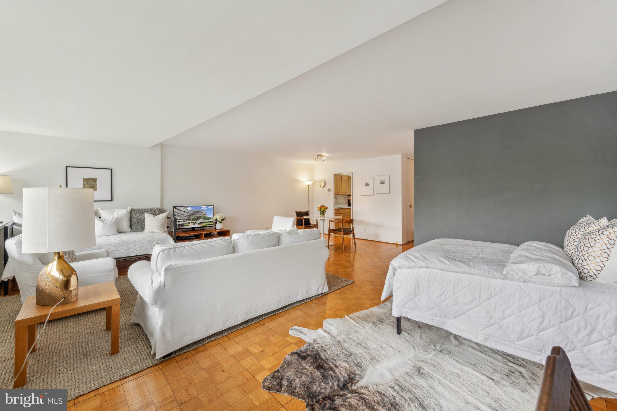 2510 Virginia Avenue Northwest, Unit 2BN Washington, DC 20037 - Photo 16 of 21 a living room with furniture and a couch