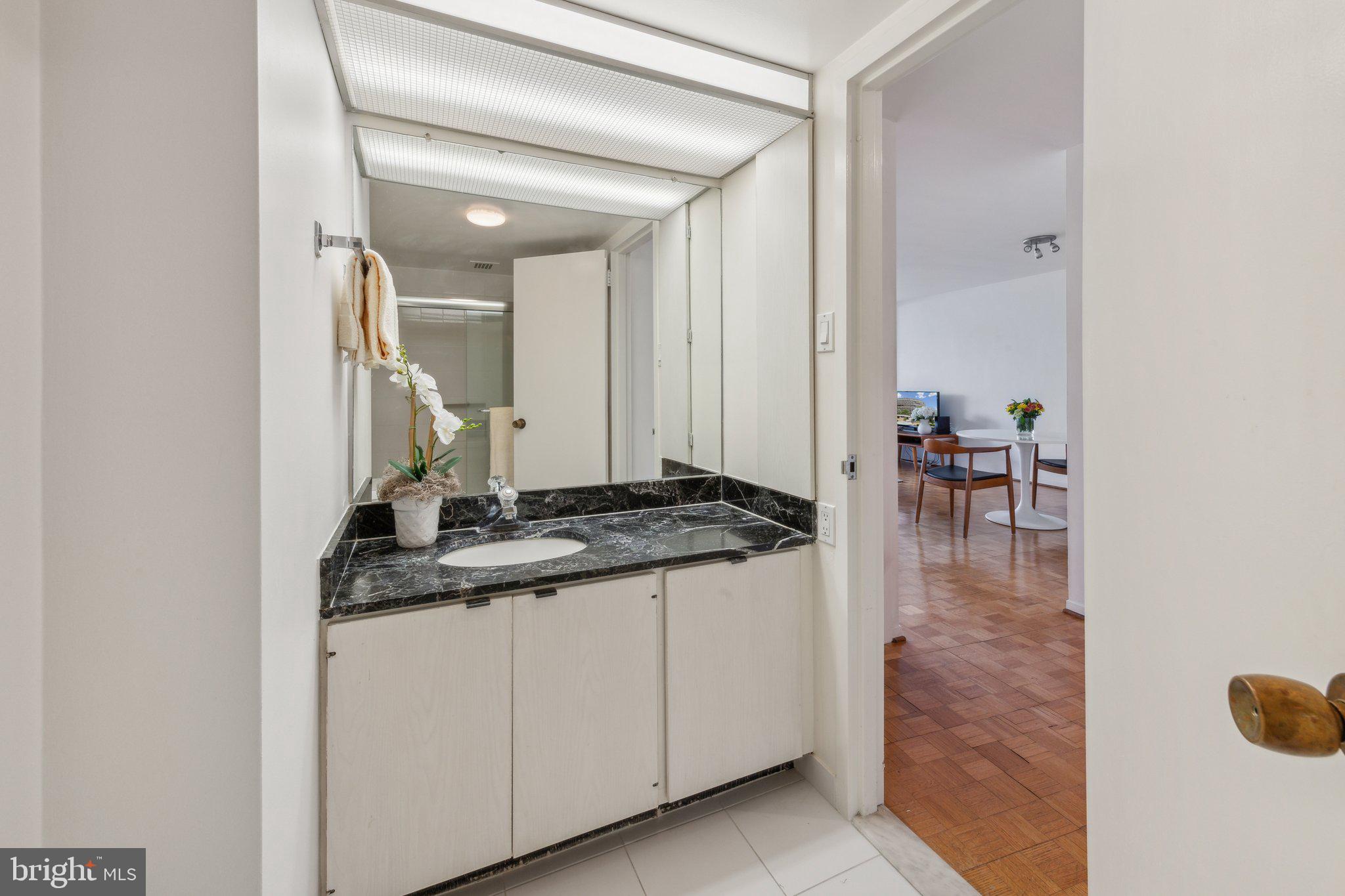 2510 Virginia Avenue Northwest, Unit 2BN Washington, DC 20037 - Photo 18 of 21 a kitchen with a sink and cabinets