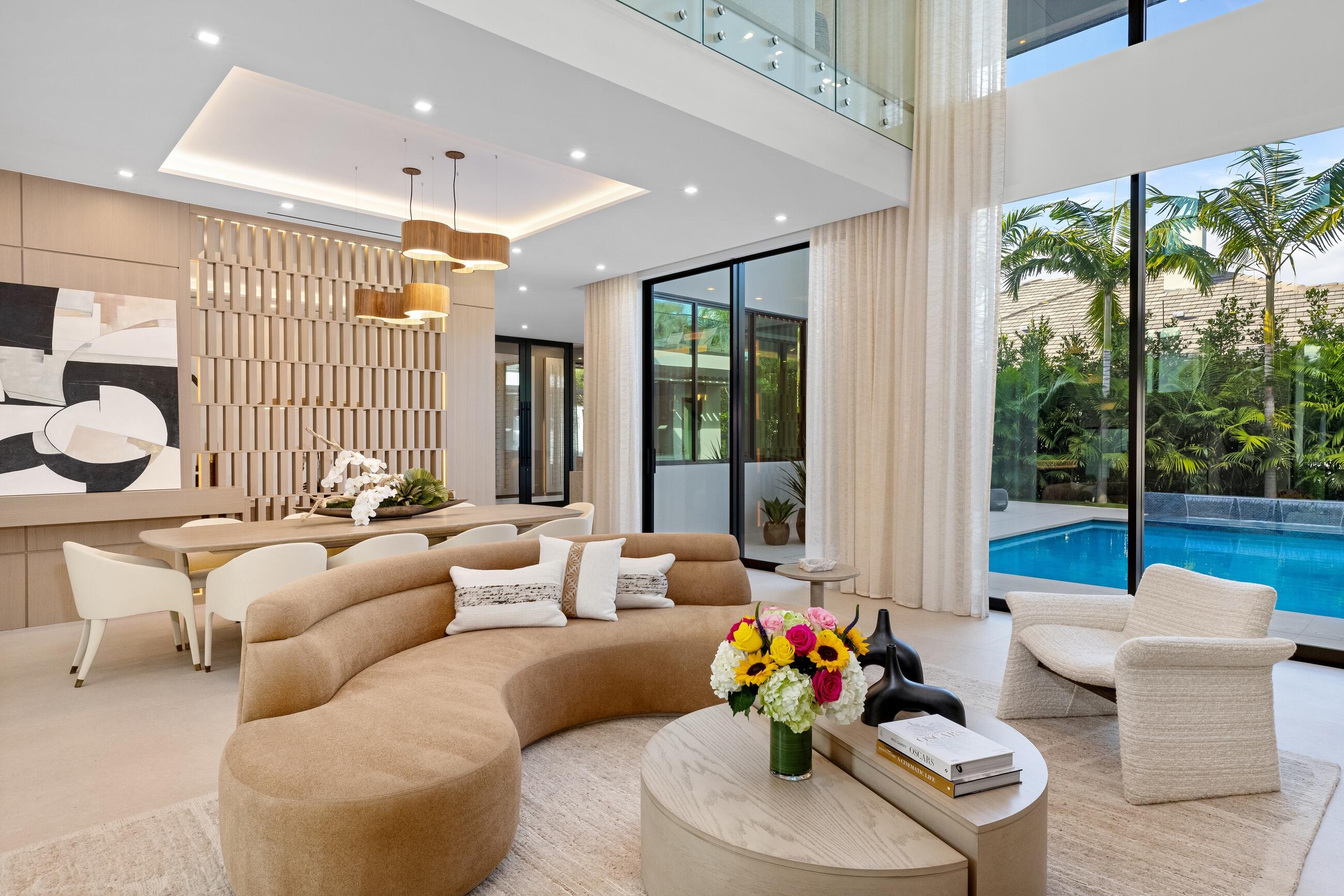 2498 Queen Palm Road Boca Raton, FL 33432 - Photo 15 of 80 a living room with furniture and a large window