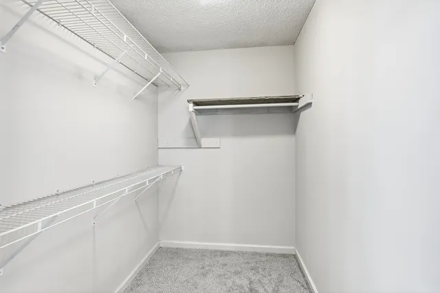 a view of walk in closet