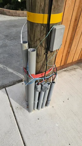a view of water heater room