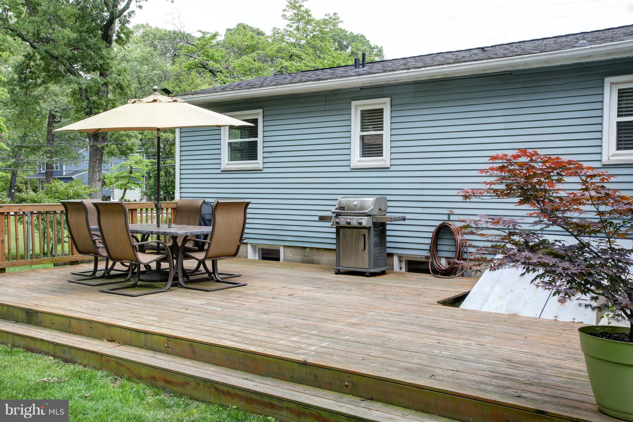 505 Sunset Knoll Road Pasadena, MD 21122 - Photo 23 of 26 OUTSIDE DECK FOR ENTERTAINING FAMILY/FRIENDS.