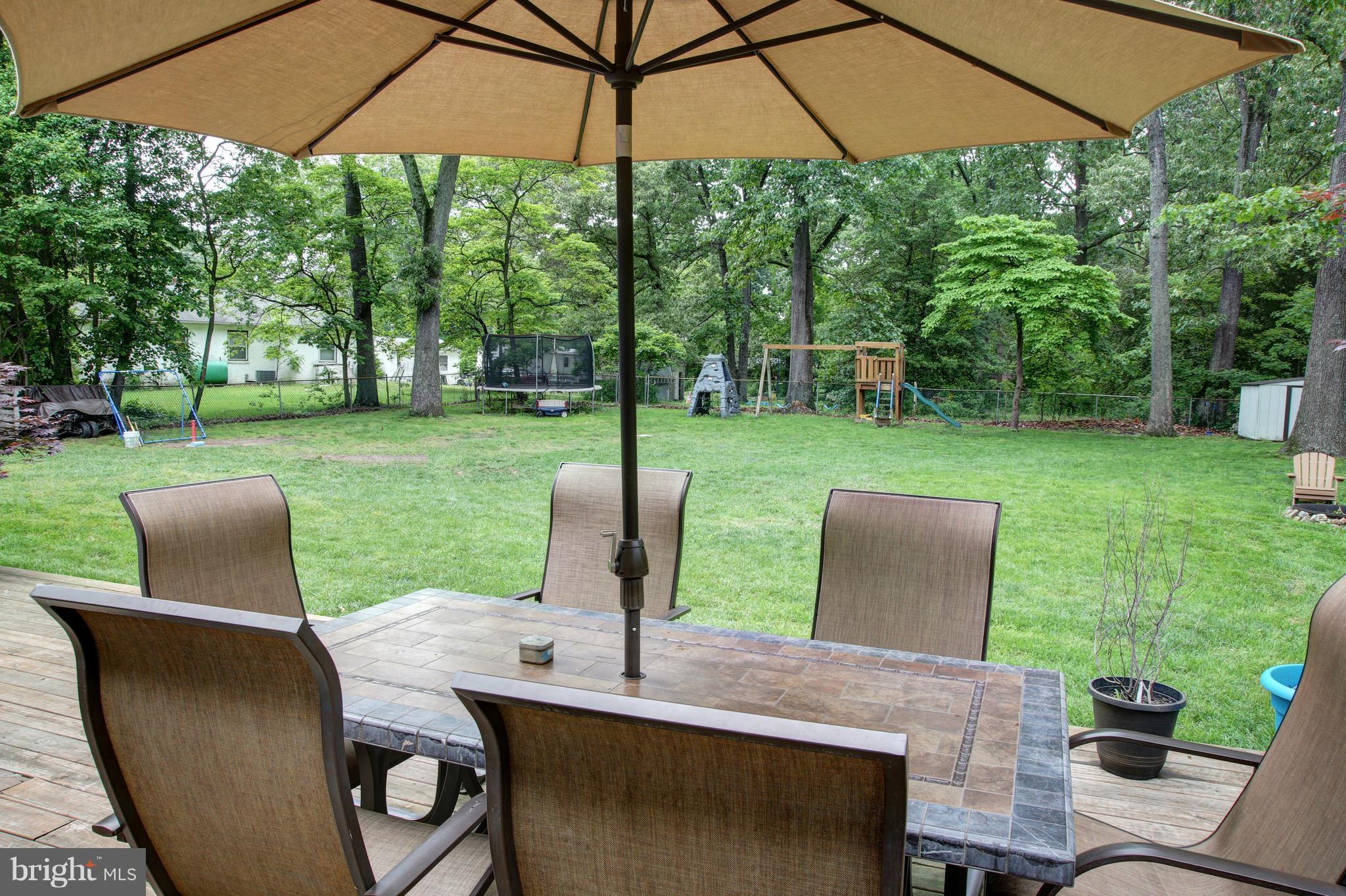 505 Sunset Knoll Road Pasadena, MD 21122 - Photo 24 of 26 GORGEOUS/PRIVATE BACKYARD. GARDEN ALREADY STARTED.