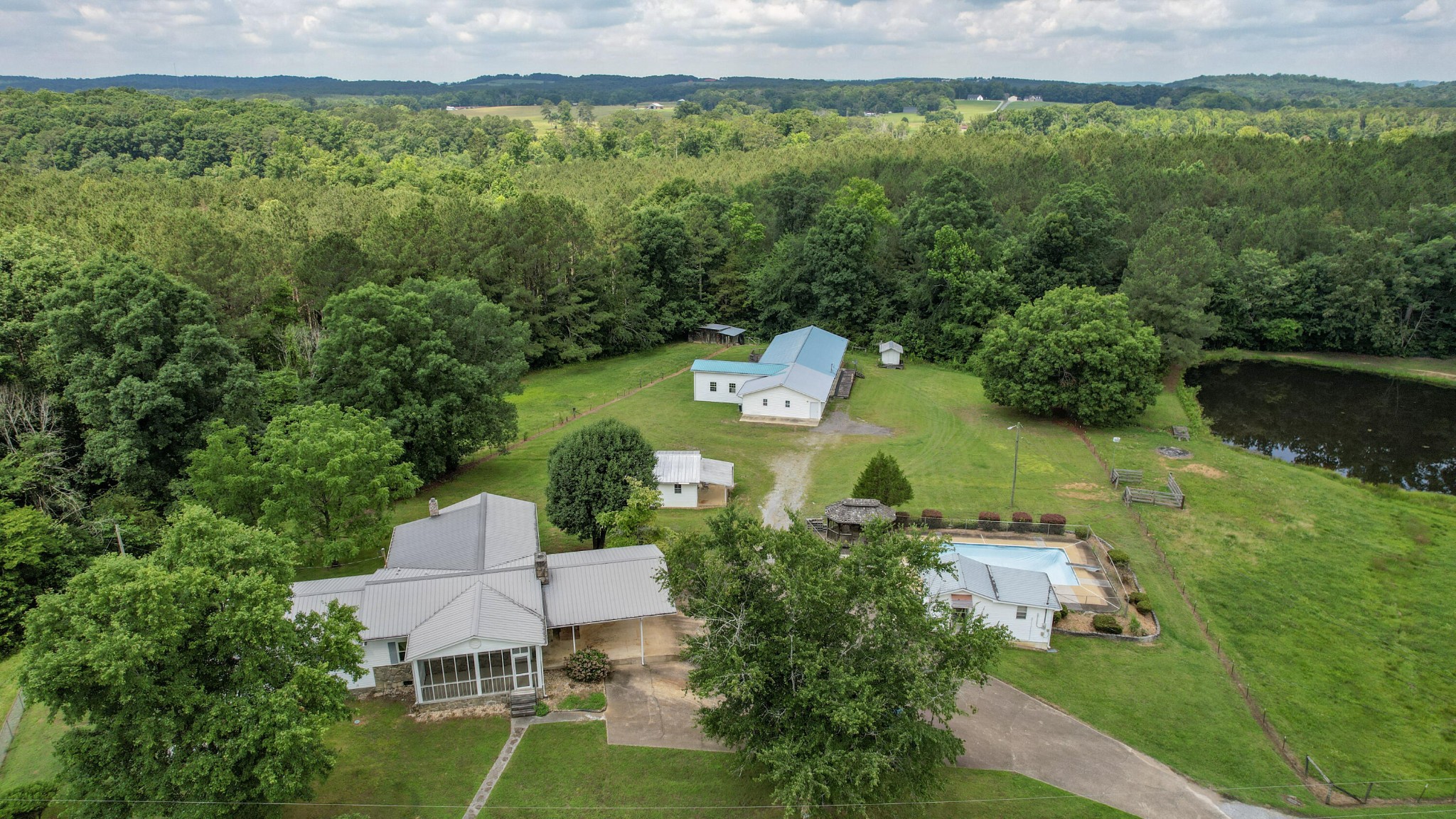 428 Caldwell Road Southeast Cleveland, TN 37323 - Photo 86 of 91 an aerial view of a house with a yard