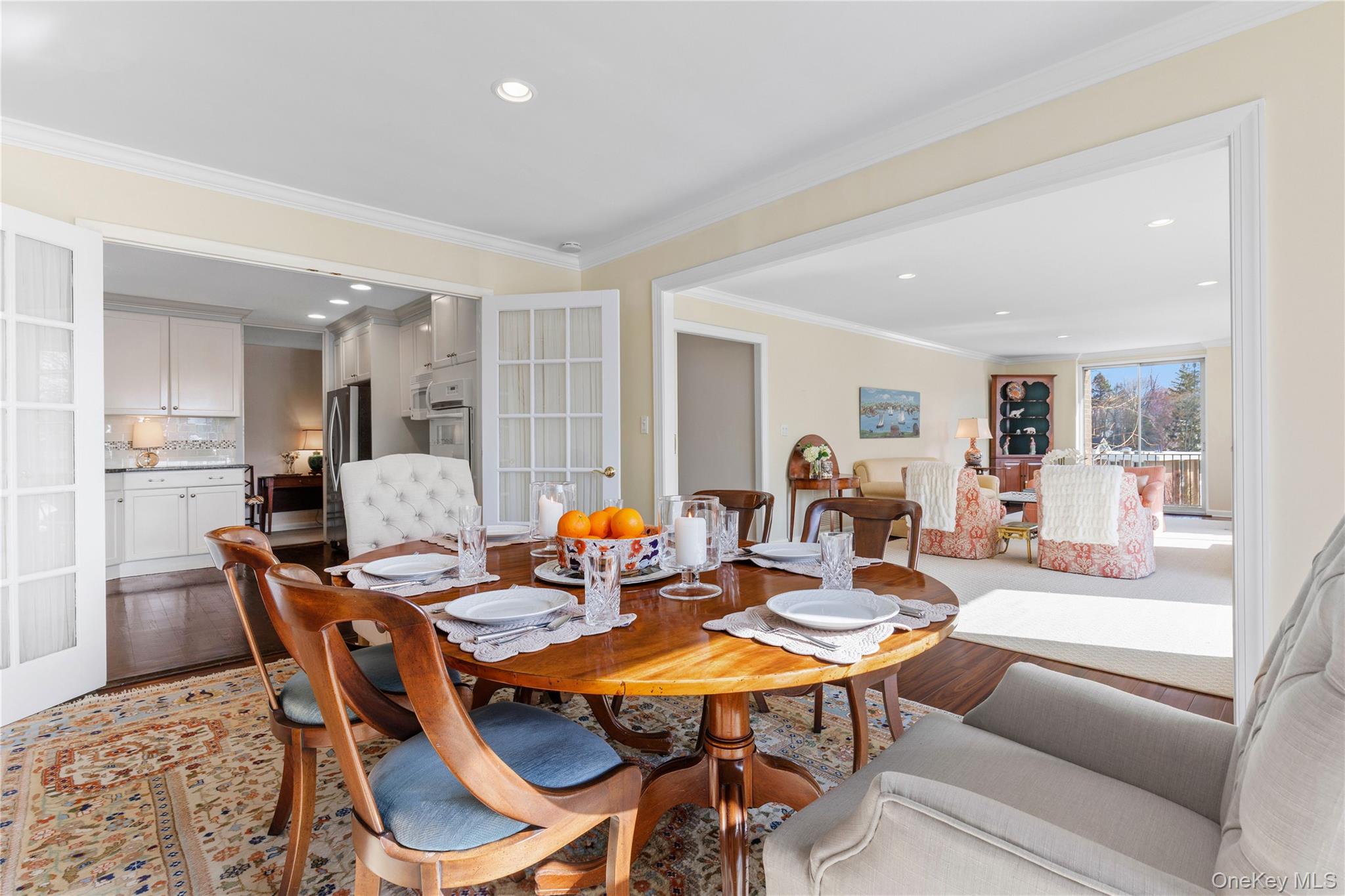 720 Milton Road, Unit SOUTH 3B Rye, NY 10580 - Photo 13 of 33 The Dining space opens to the spacious Kitchen...