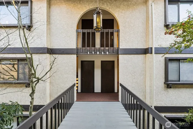 a view of a staircase door of the house