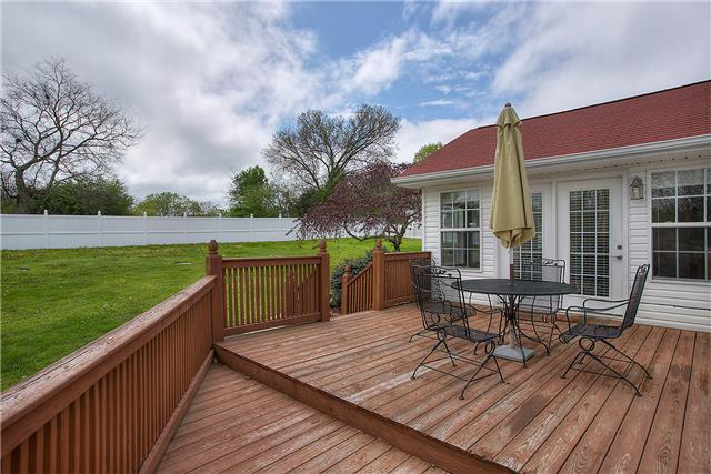 629 Peach Valley Road Gallatin, TN 37066 - Photo 17 of 20 Tremendous deck is a great place to take in the lovely backyard views. Relax or entertain. Plenty of privacy. Great outdoor living area!