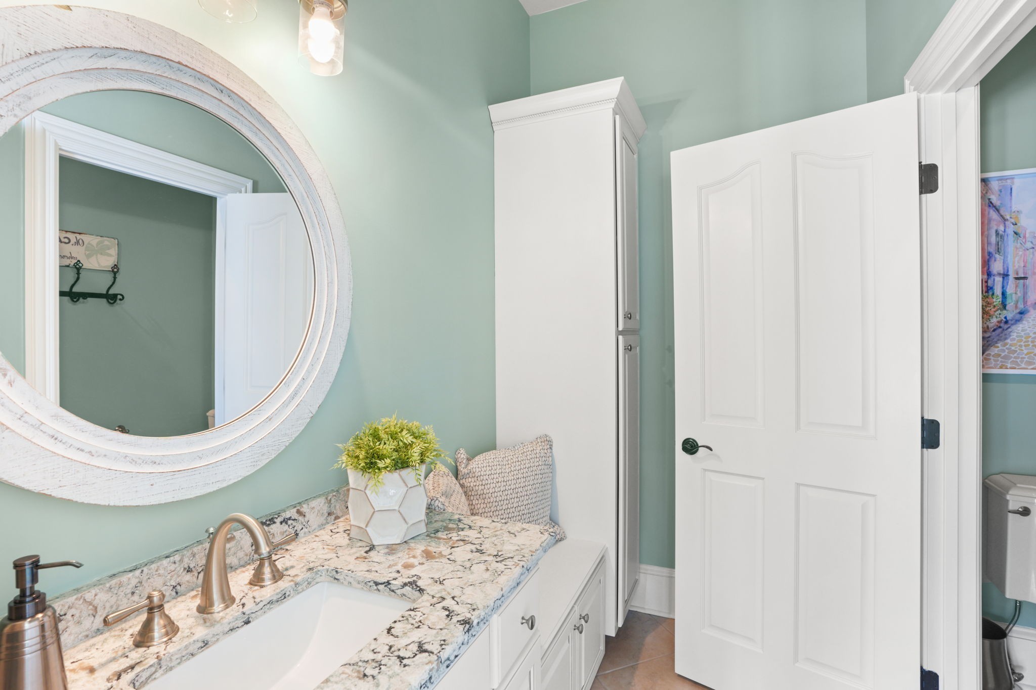 510 Davis Road Lebanon, TN 37087 - Photo 63 of 70 a bathroom with a mirror and a sink
