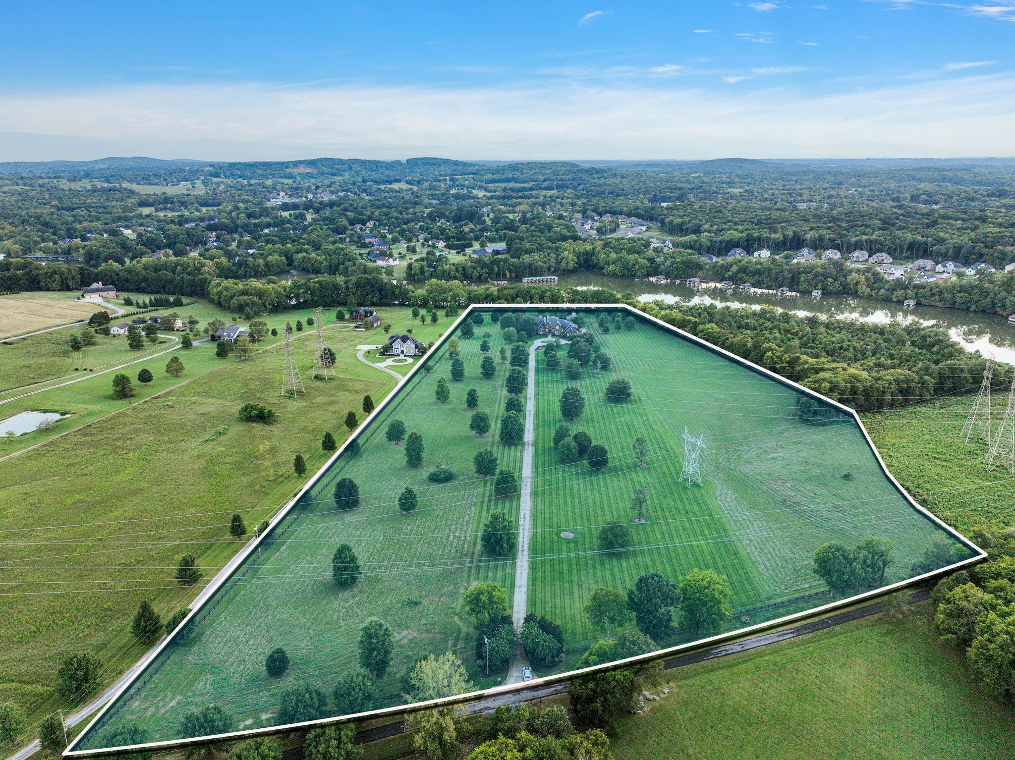 510 Davis Road Lebanon, TN 37087 - Photo 70 of 70 a view of a green field with a view of city
