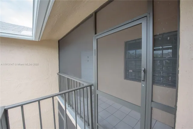 a view of staircase with bathroom