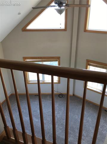 6085 Luther Road Colorado Springs, CO 80927 - Photo 22 of 47 View from the smaller loft to Living Room