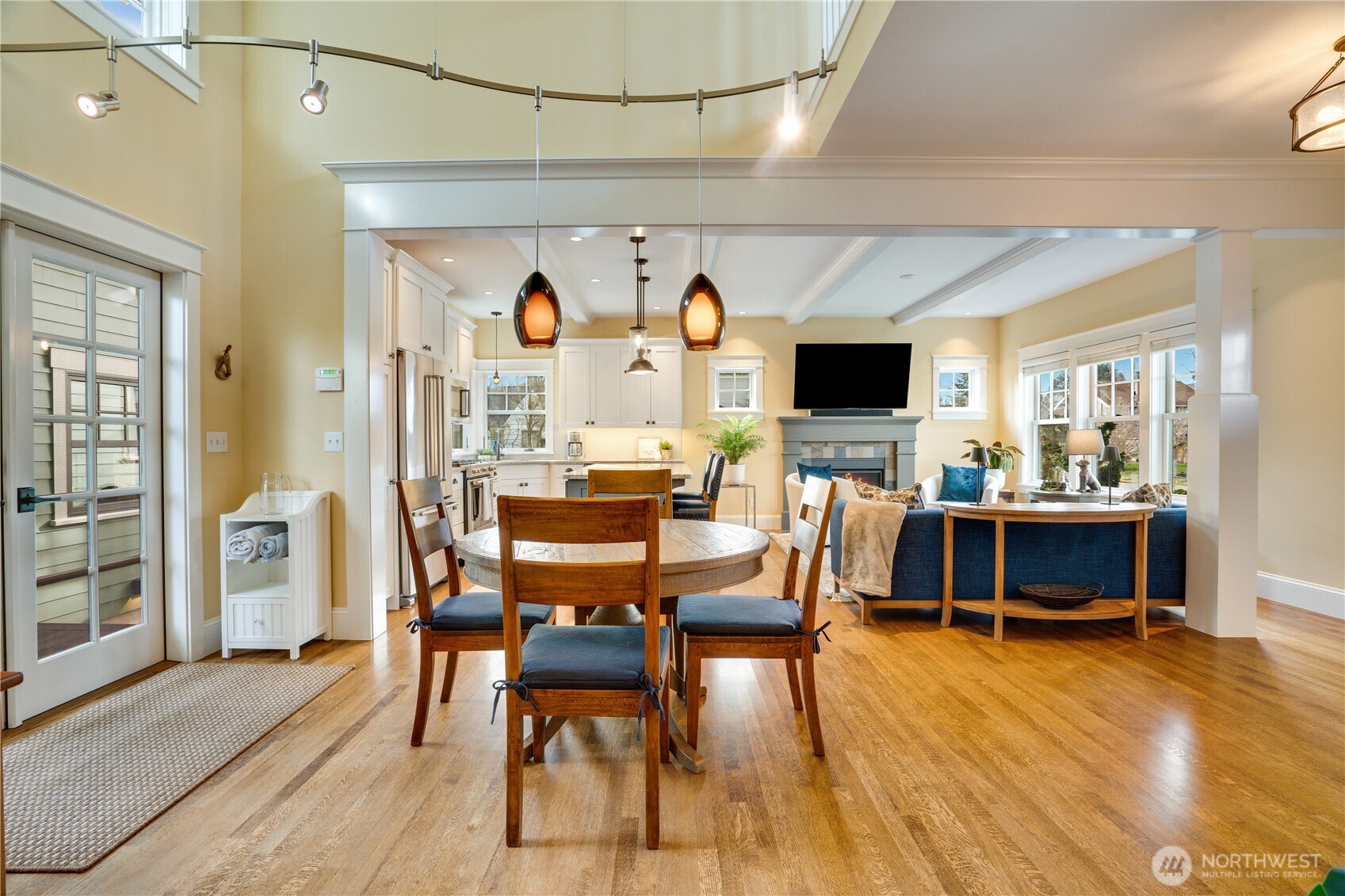 3501 North Stevens Street Tacoma, WA 98407 - Photo 12 of 39 a view of a dining room with furniture and wooden floor