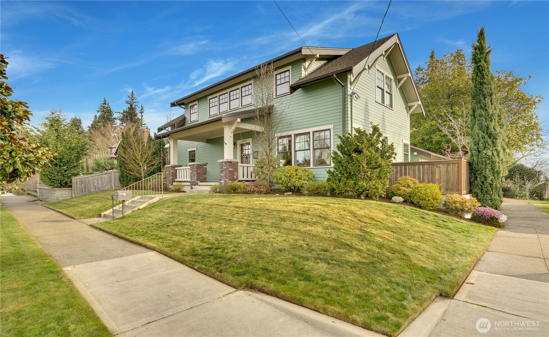 3501 North Stevens Street Tacoma, WA 98407 - Photo 38 of 39 a front view of a house with a yard