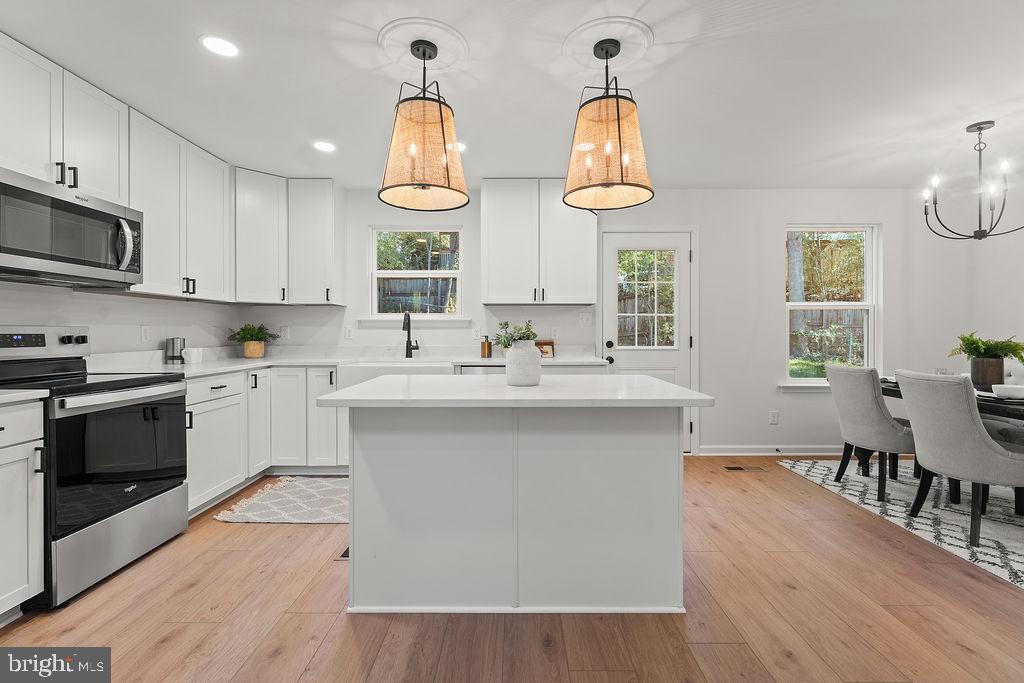 6 Willow Branch Lane Fredericksburg, VA 22405 - Photo 15 of 56 a kitchen with cabinets a sink and appliances
