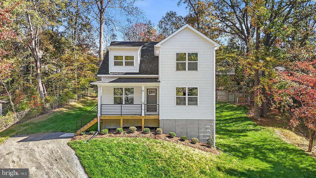 6 Willow Branch Lane Fredericksburg, VA 22405 - Photo 45 of 56 front view of a house with a yard
