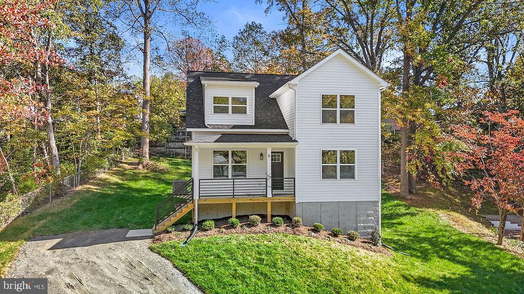 6 Willow Branch Lane Fredericksburg, VA 22405 - Photo 47 of 56 front view of a house with a yard