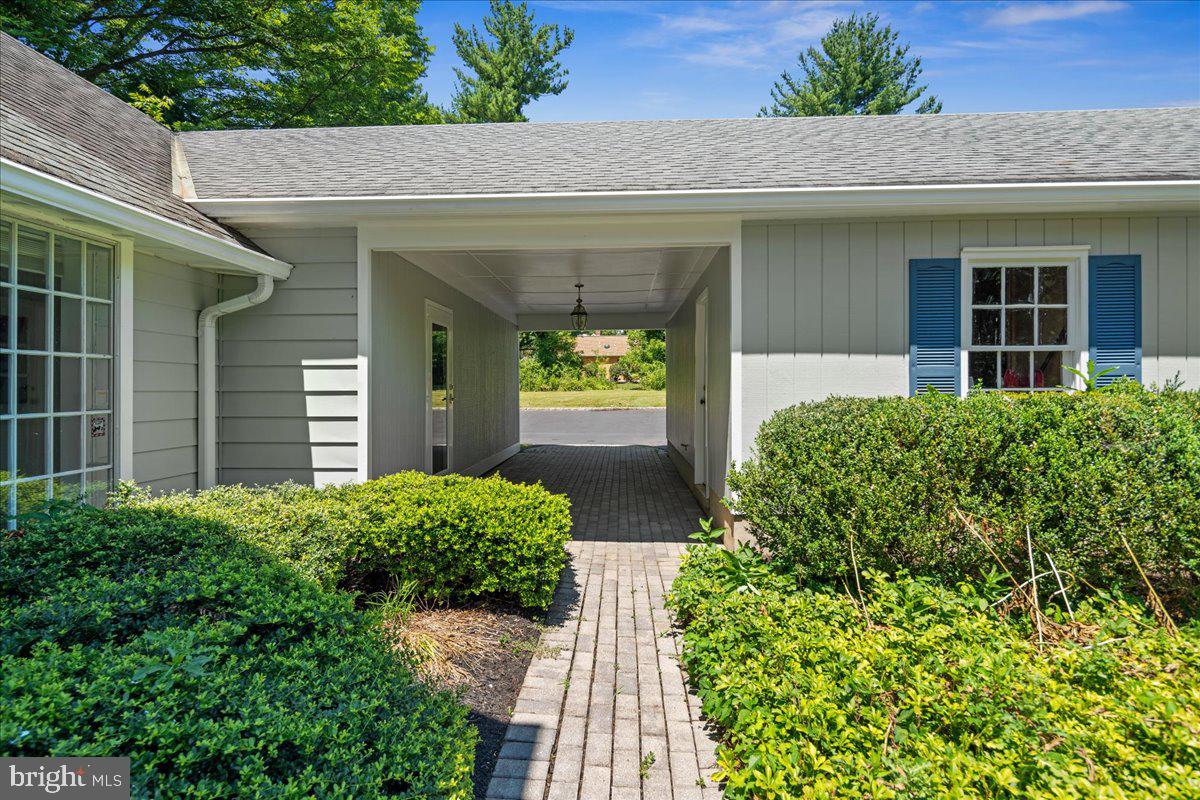 50 Gallup Road Princeton, NJ 08540 - Photo 44 of 44 Covered walkway between house and garage
