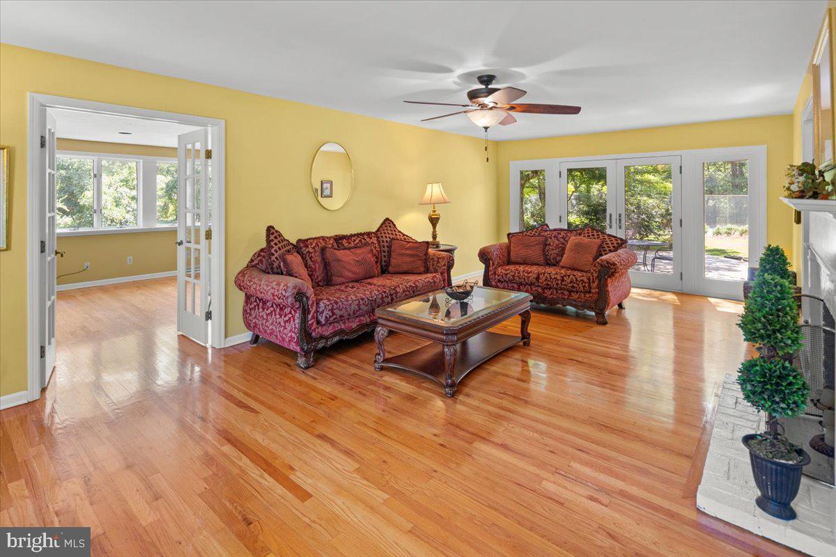 50 Gallup Road Princeton, NJ 08540 - Photo 9 of 44 Living room with French doors to study