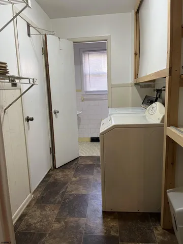 a room with storage and utility