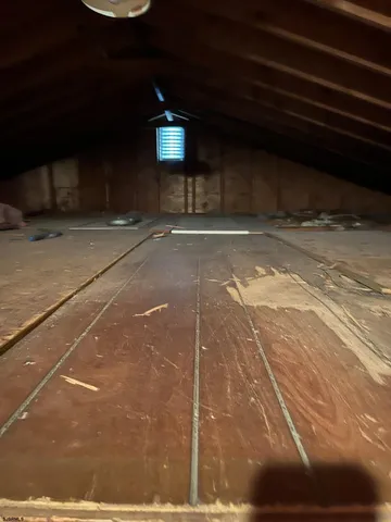 a view of empty room