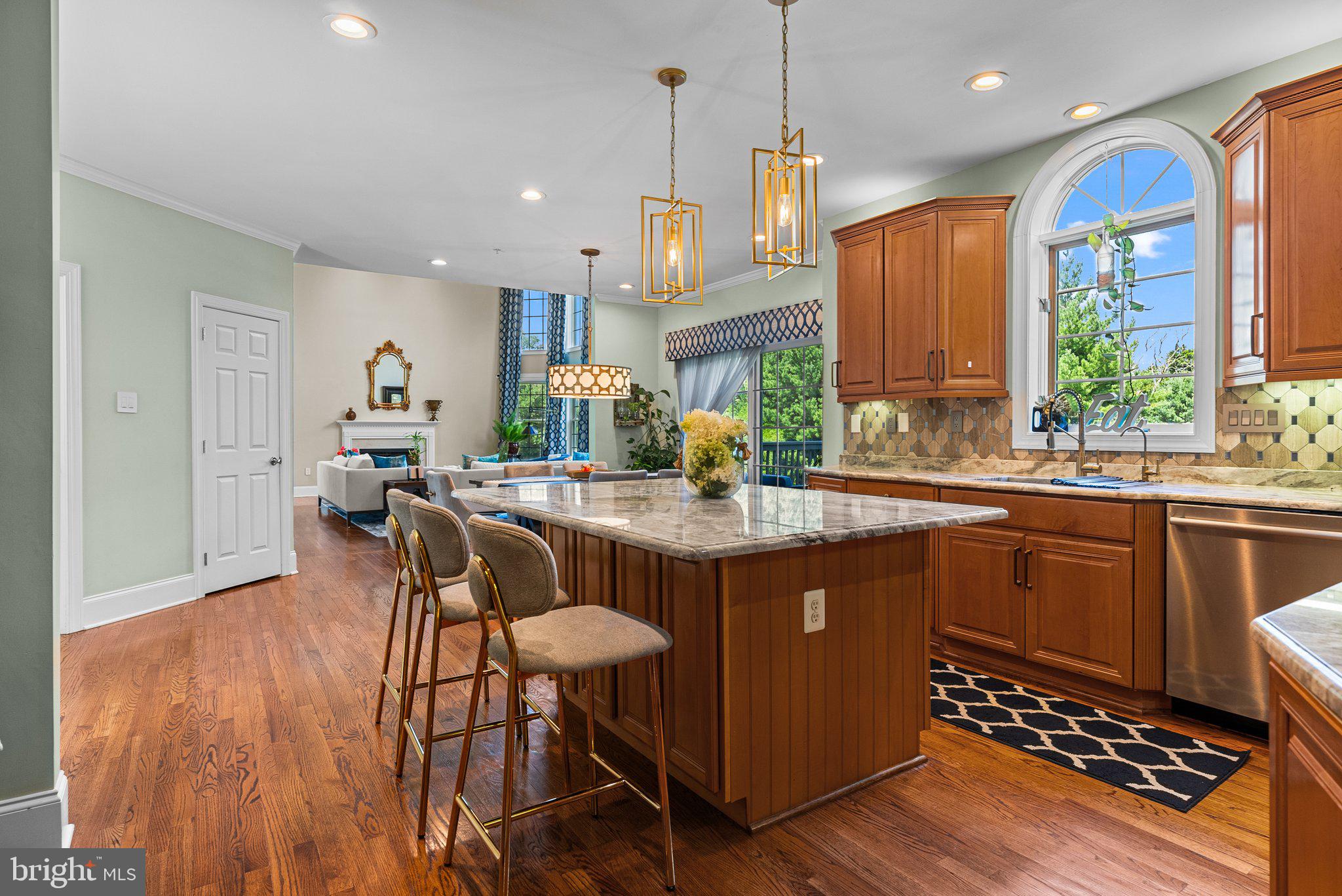 2607 Heron Pointe Jamison, PA 18929 - Photo 22 of 54 Kitchen with new granite