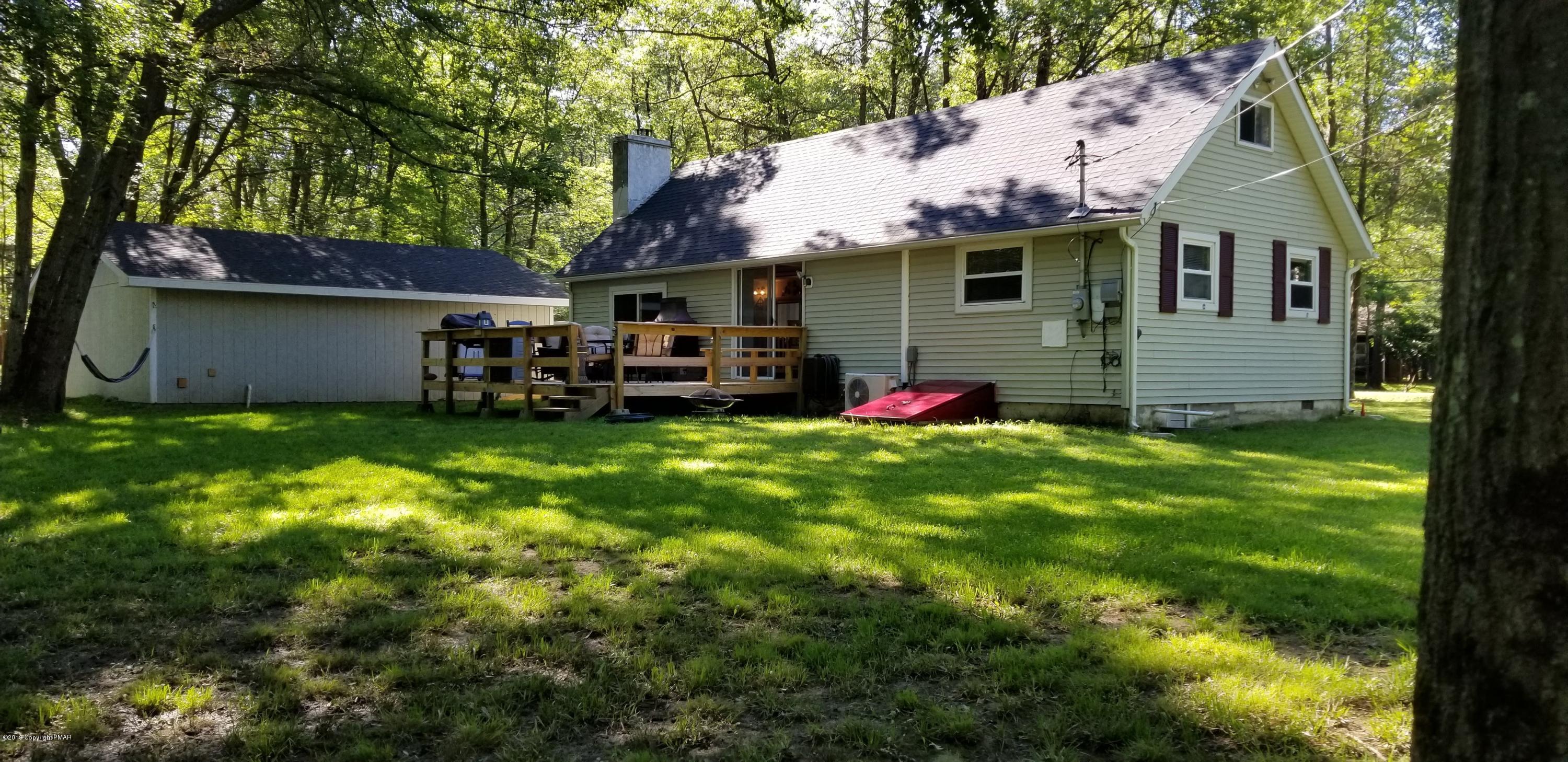 35 Mountain Road Albrightsville, PA 18210 - Photo 3 of 25 a view of a house with backyard