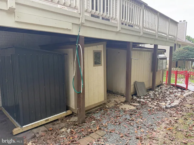 a balcony with street view