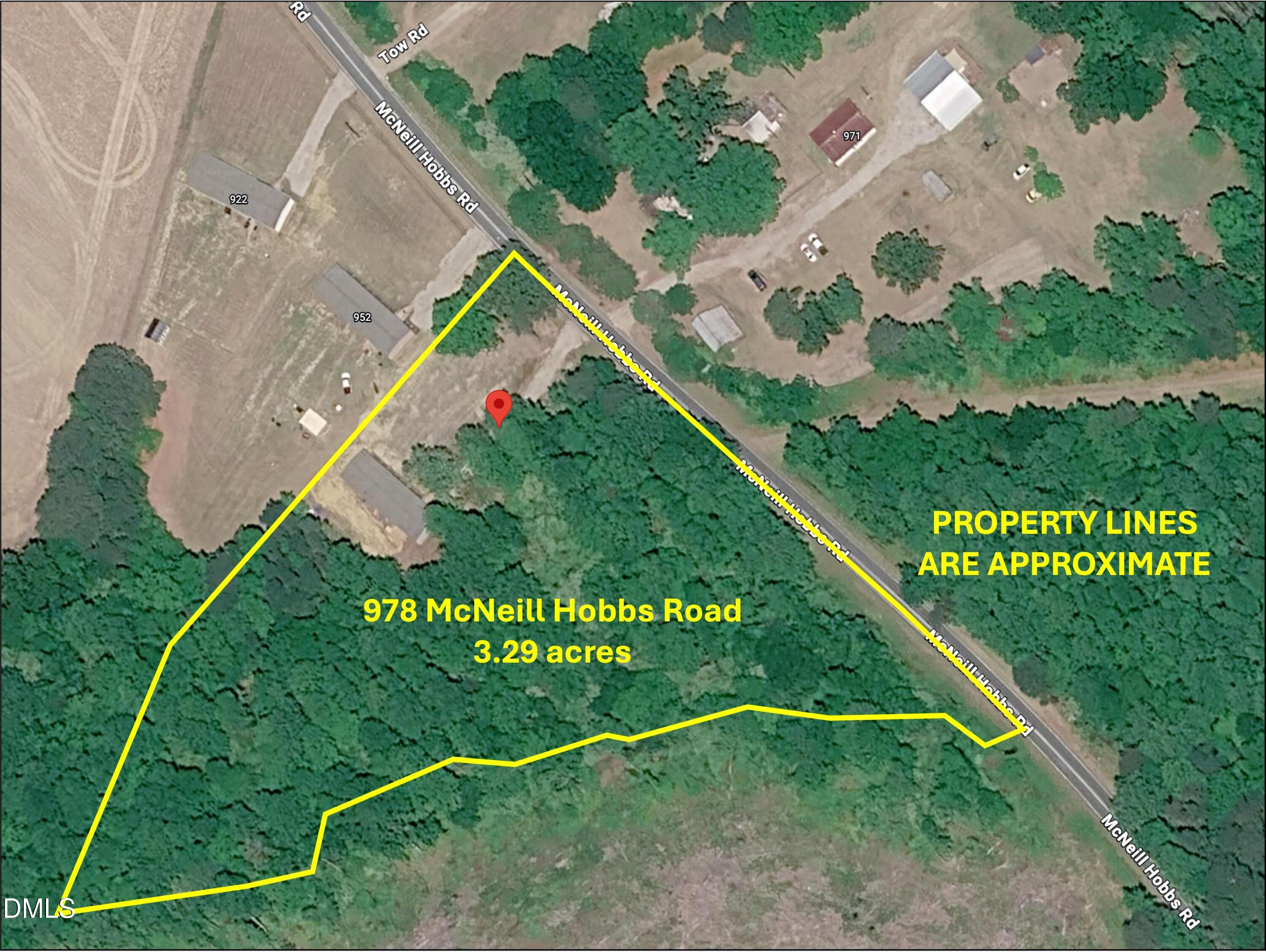 978 McNeill Hobbs Road Bunnlevel, NC 28323 - Photo 16 of 18 Aerial Lot