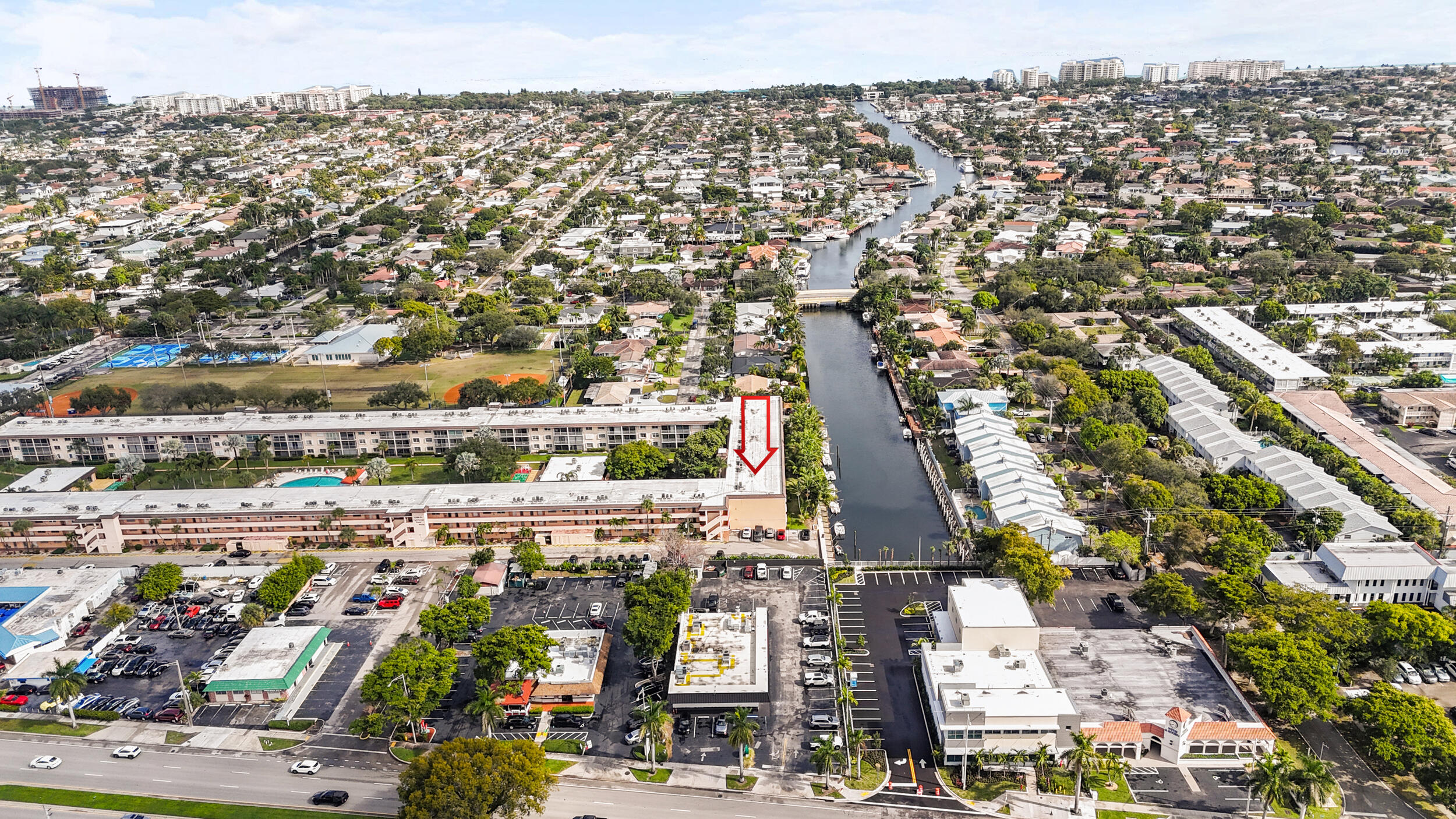 4500 North Federal Highway, Unit 272H Lighthouse Point, FL 33064 - Photo 23 of 30 an aerial view of a city
