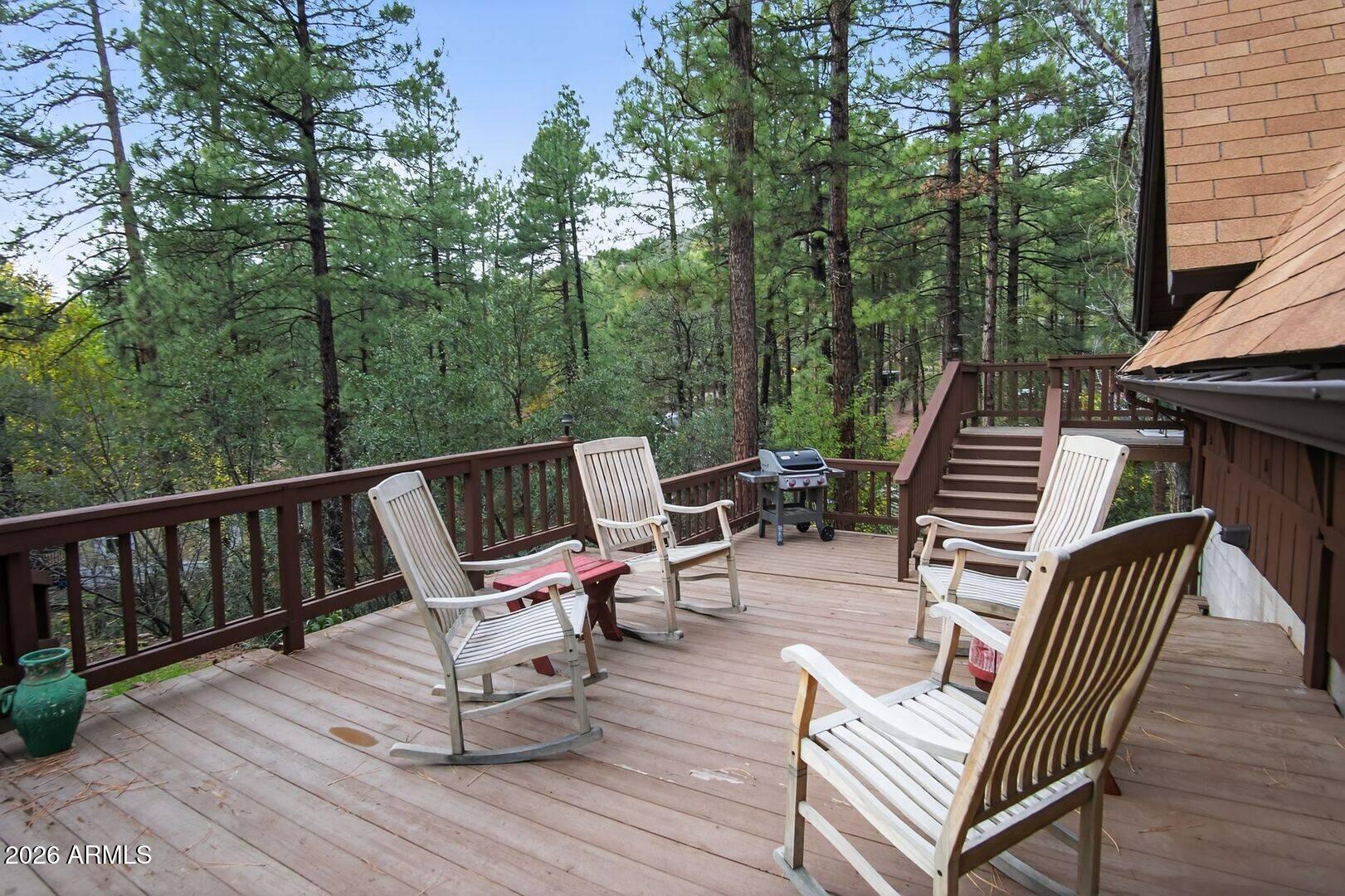 8884 Tonto Rim Drive Pine, AZ 85544 - Photo 8 of 43 front porch