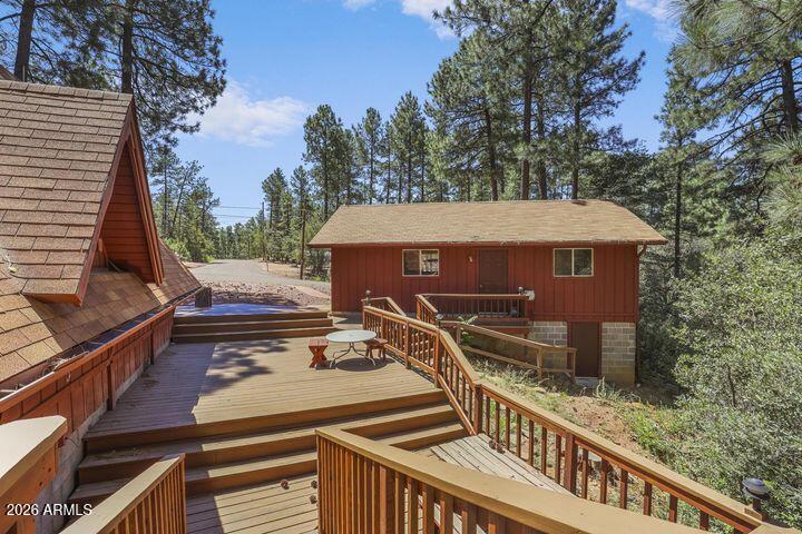 8884 Tonto Rim Drive Pine, AZ 85544 - Photo 9 of 43 Side Entrance to Garage