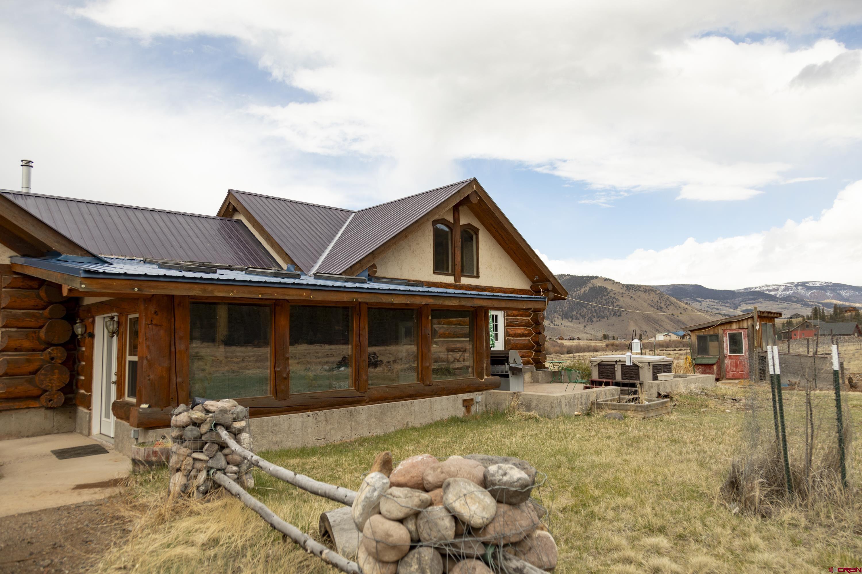 108 Forest Road Creede, CO 81130 - Photo 30 of 32 an aerial view of a house