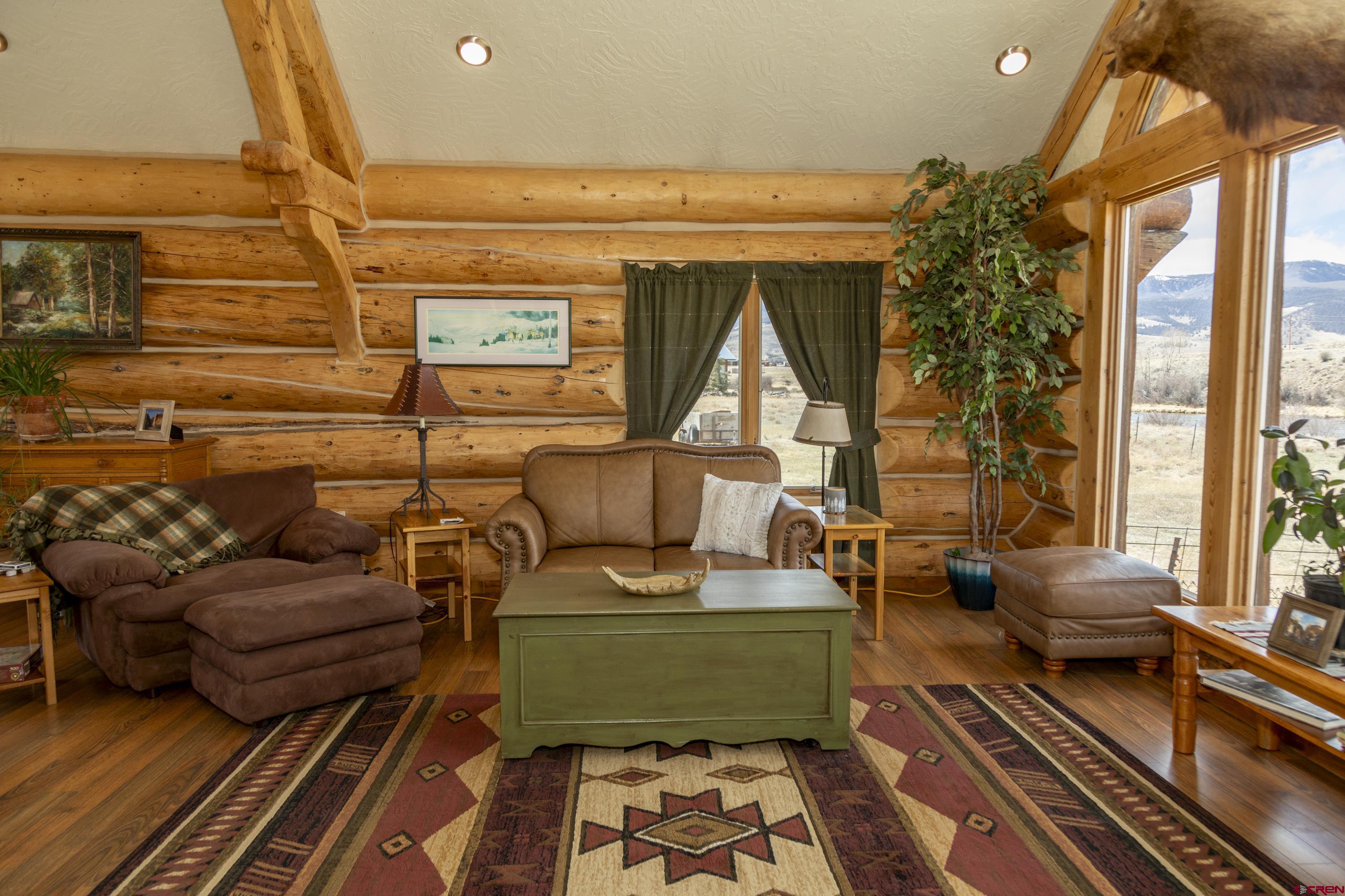 108 Forest Road Creede, CO 81130 - Photo 7 of 32 a living room with furniture and a window