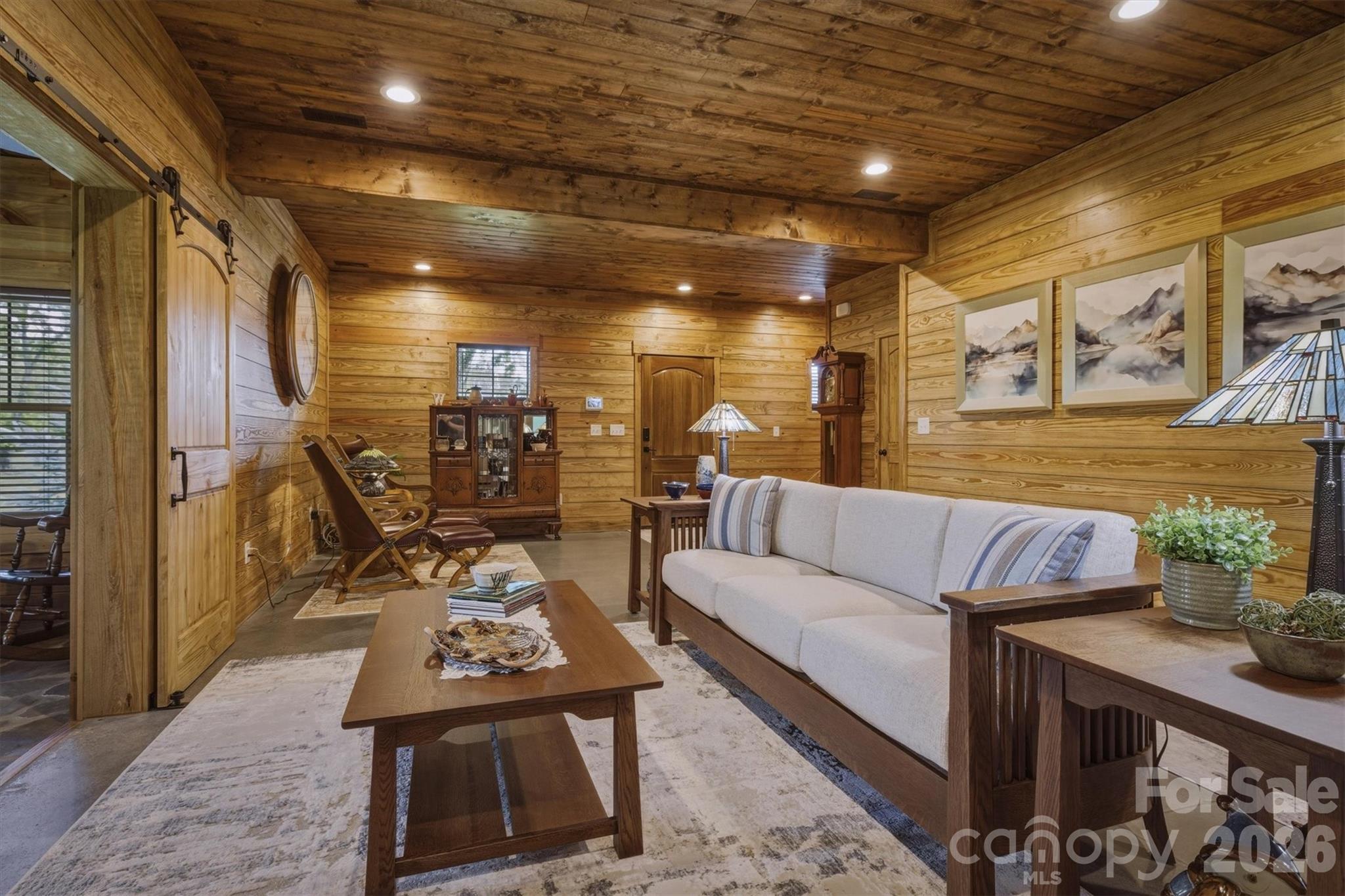 7490 Oak Ridge Church Road Connelly Springs, NC 28612 - Photo 12 of 44 a living room with furniture and wooden floor