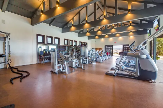 an aerial view of residential building and lake view
