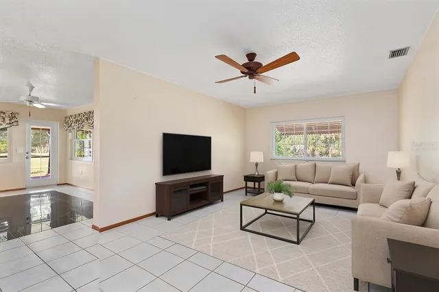 an aerial view of a city with lots of residential buildings