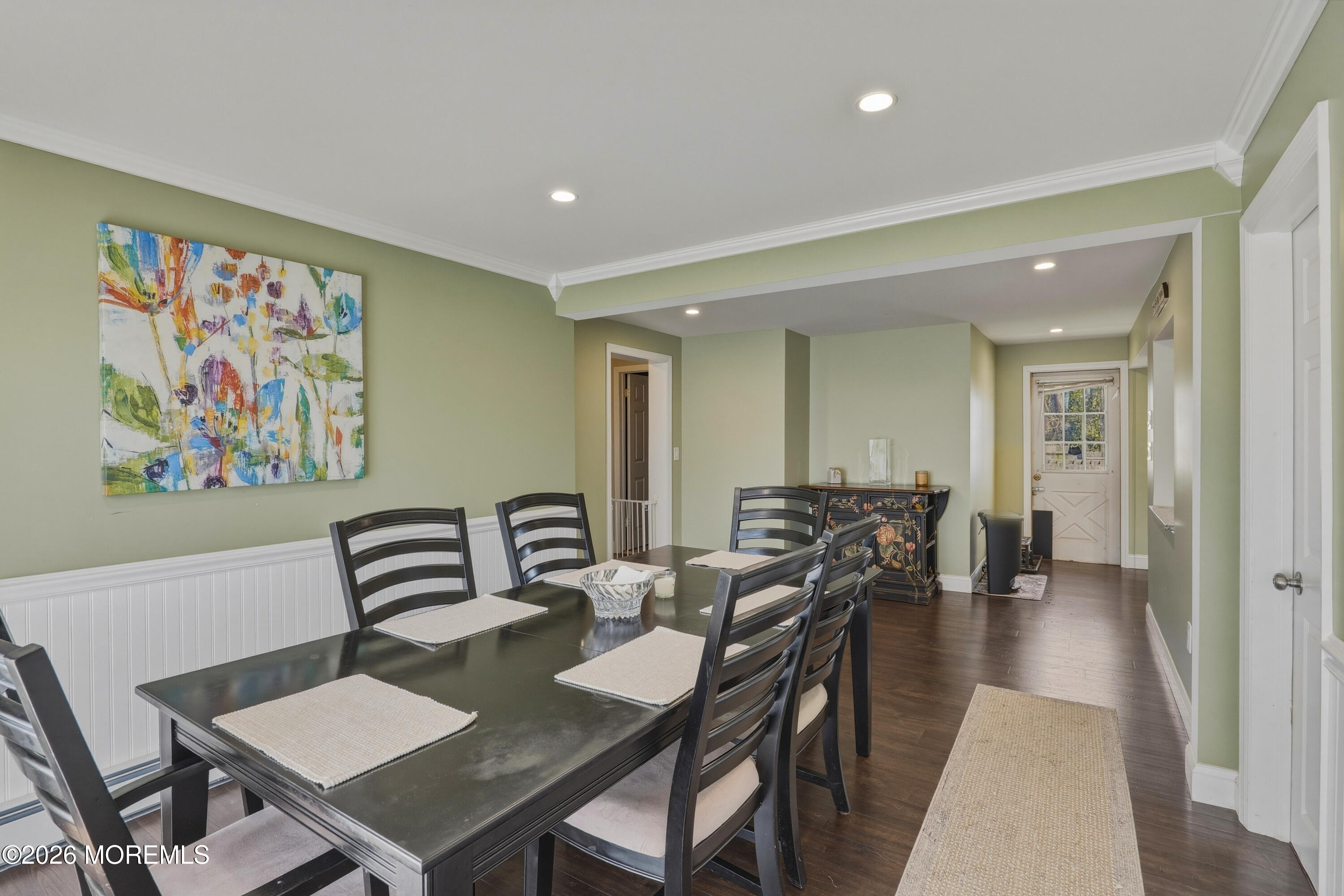 578 High Street Long Branch, NJ 07740 - Photo 17 of 37 a view of a a dining room with furniture window and wooden floor
