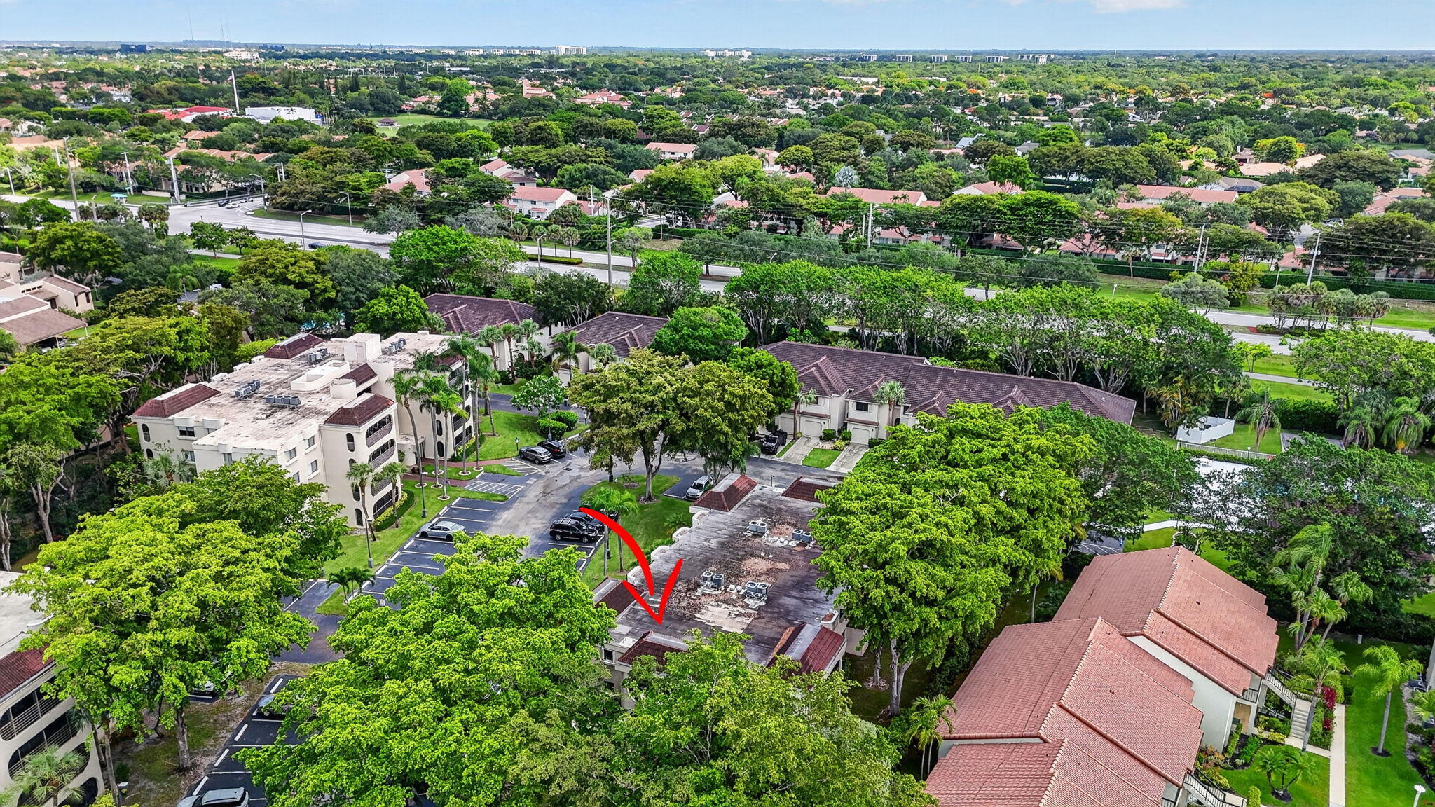 6335 Longboat Lane West, Unit E104 Boca Raton, FL 33433 - Photo 45 of 46 Community View looking North