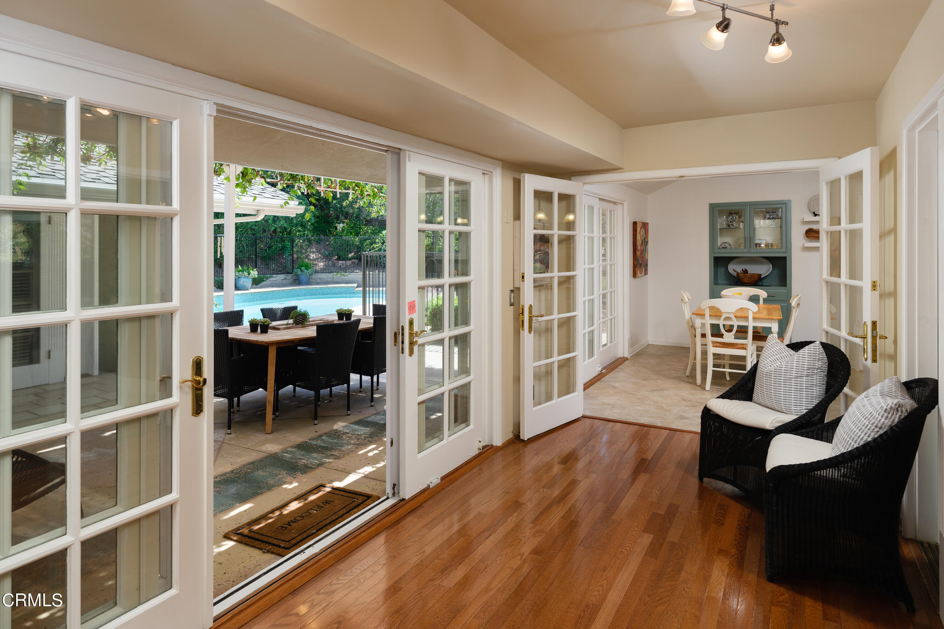 1450 Pegfair Estates Drive Pasadena, CA 91103 - Photo 17 of 58 a living room filled with furniture and a wooden floor