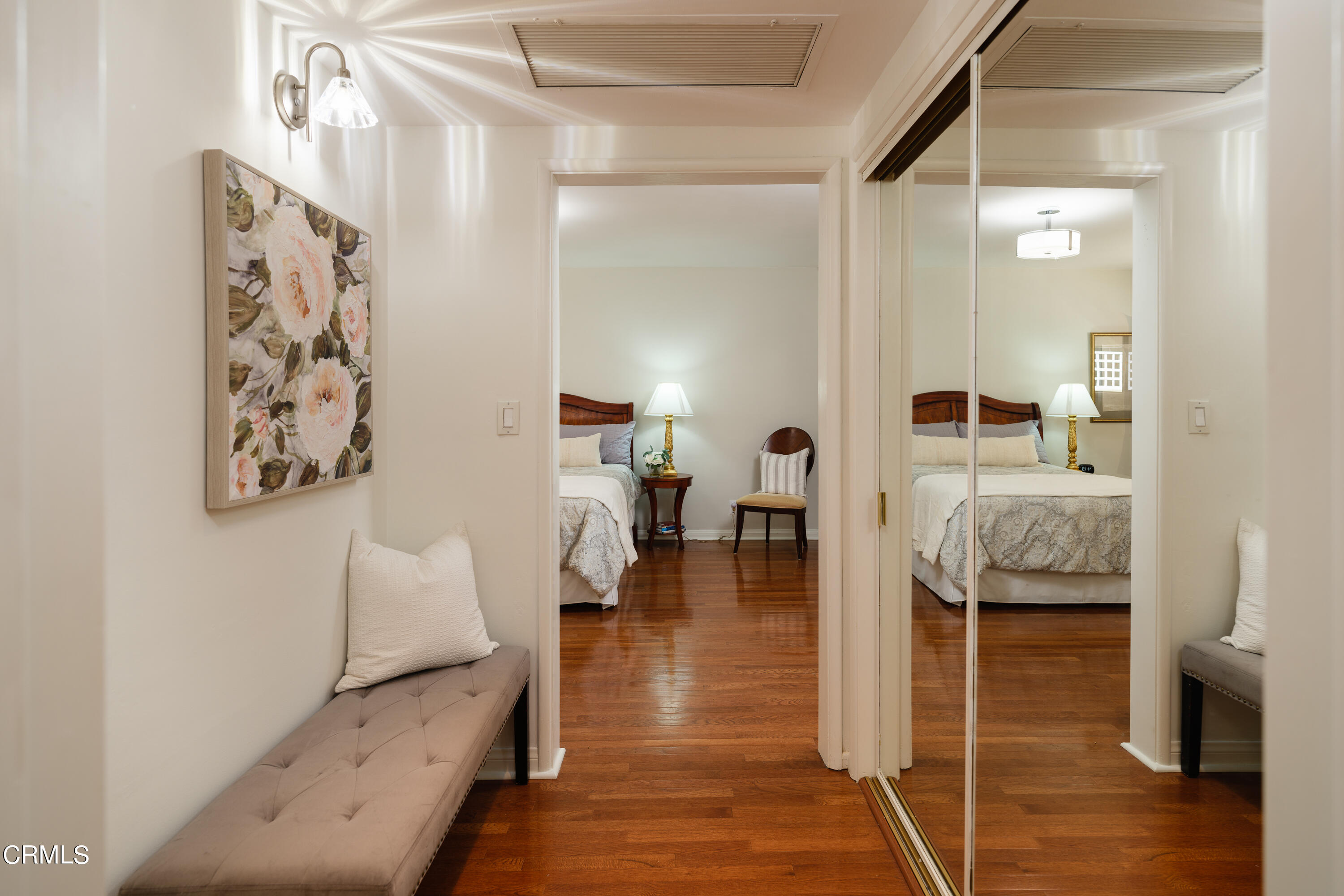 1450 Pegfair Estates Drive Pasadena, CA 91103 - Photo 32 of 58 a living room with furniture and wooden floor