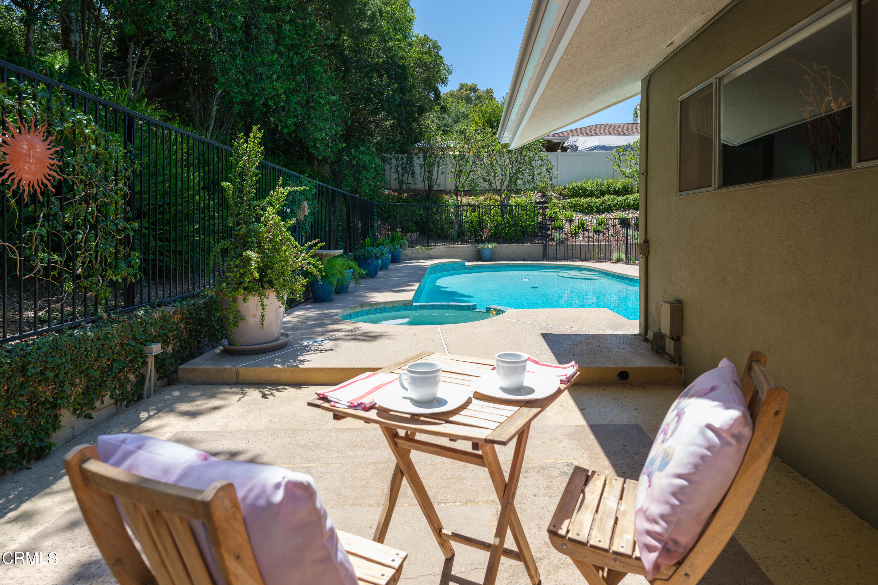 1450 Pegfair Estates Drive Pasadena, CA 91103 - Photo 47 of 58 a backyard of a house with outdoor seating