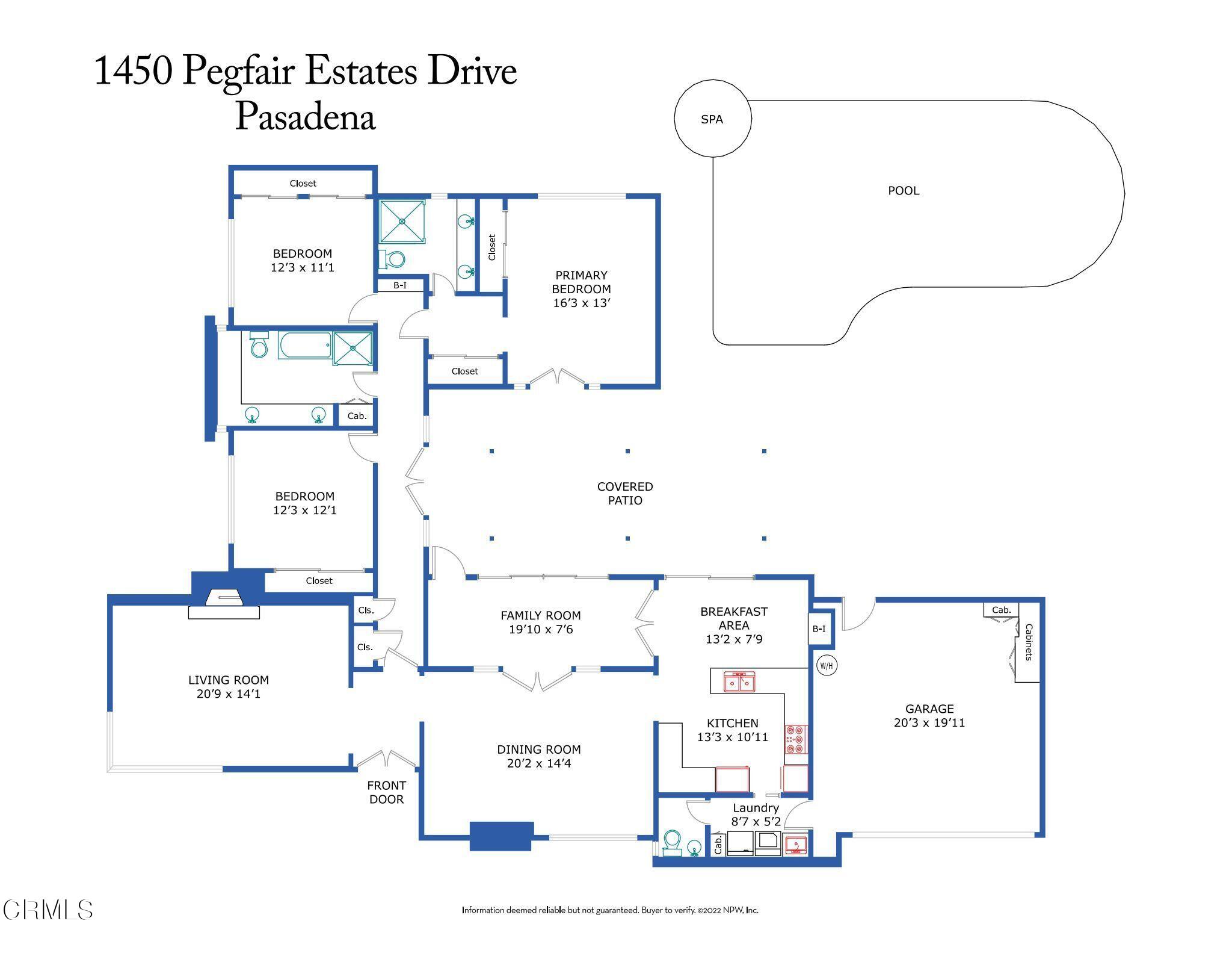 1450 Pegfair Estates Drive Pasadena, CA 91103 - Photo 58 of 58 NPW_1450PegfairEstatesDr20220707_Floorpl