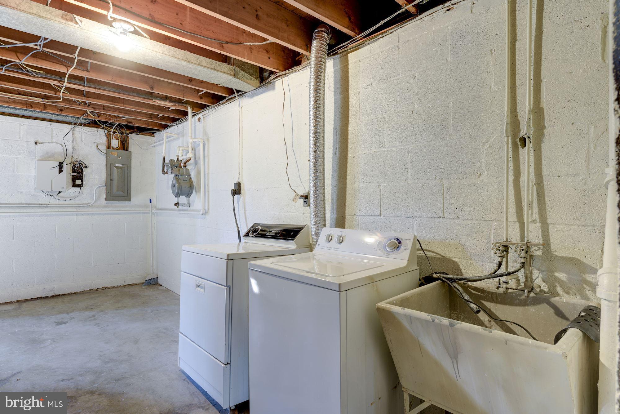 3700 Spruell Drive Silver Spring, MD 20902 - Photo 22 of 24 Laundry, storage and utilities in lower level
