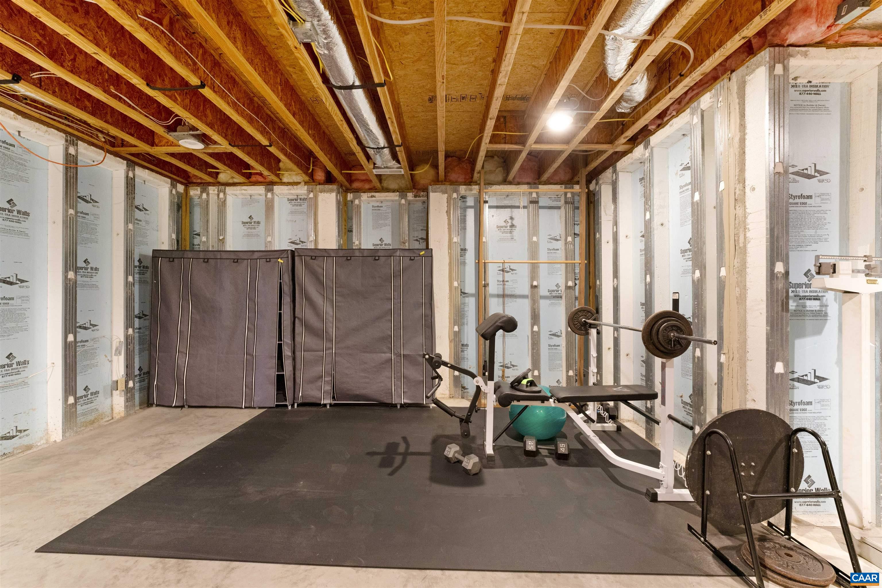 4414 Mt Alto Road Esmont, VA 22937 - Photo 43 of 68 a view of a room with gym equipment