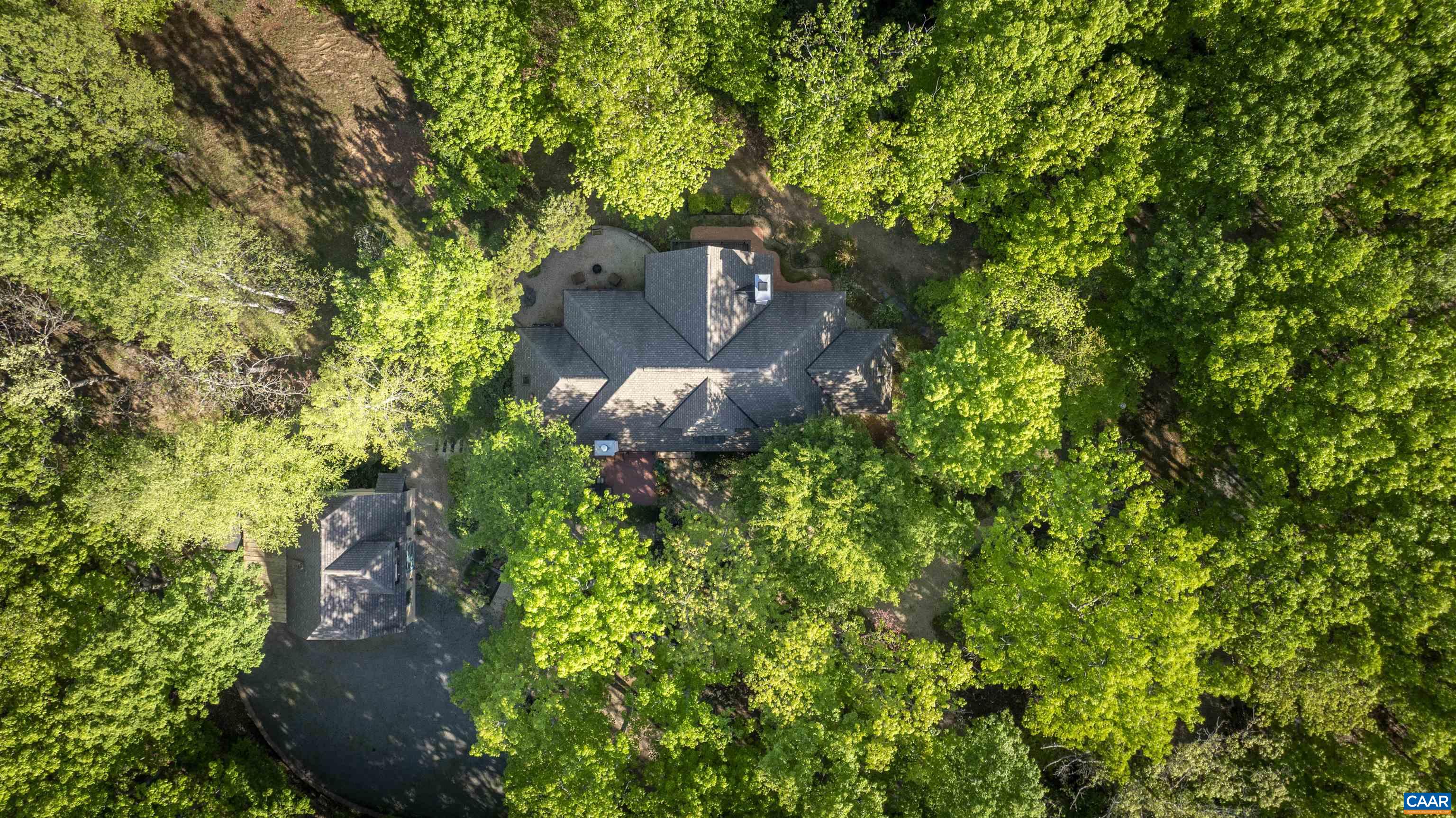 4414 Mt Alto Road Esmont, VA 22937 - Photo 65 of 68 an aerial view of a house with a yard