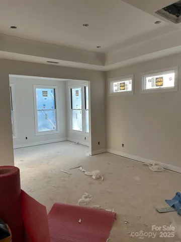 a view of wooden door