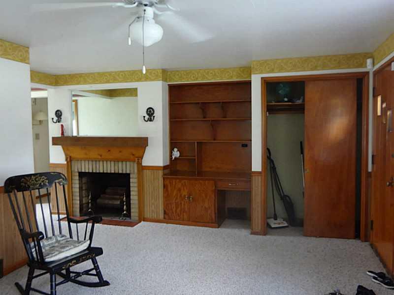 600 Tuscarawas Road Beaver, PA 15009 - Photo 4 of 21 Living Room. Fireplace, Built-In Desk, Full Closet