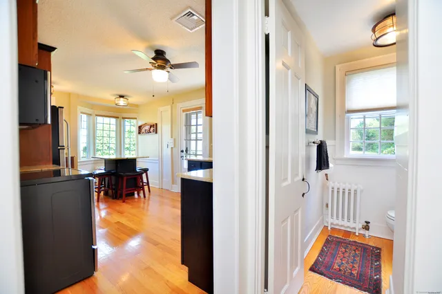 a view of a living room