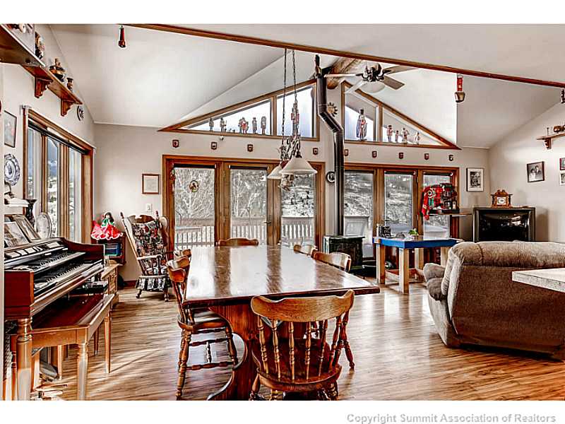 1197 Blue Ridge Road Silverthorne, CO 80498 - Photo 21 of 25 Dining Room. Lock-off dining & living room area.