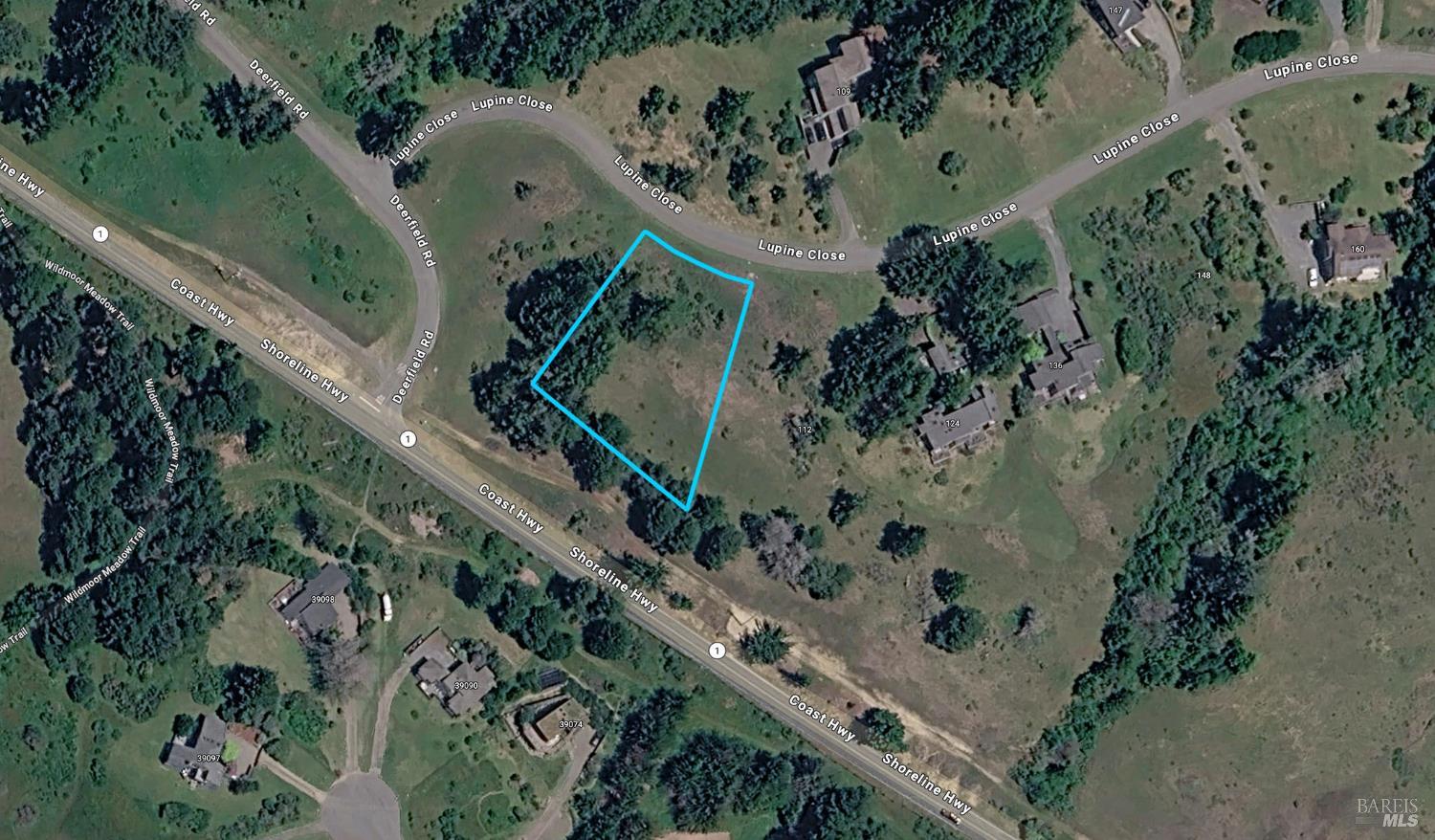 100 Lupine Close The Sea Ranch, CA 95497 - Photo 3 of 10 an aerial view of a residential houses with outdoor space